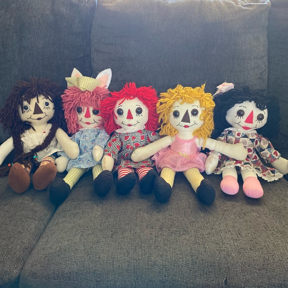 Raggedy Ann lovers these are for you!